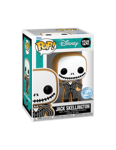 Disney: Funko Pop! - The Nightmare Before Christmas - Jack (Gingerbread) (Vinyl Figure 1241)