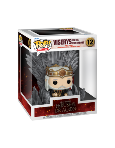 House Of The Dragon: Funko Pop! Deluxe - S2 - Viserys on Throne