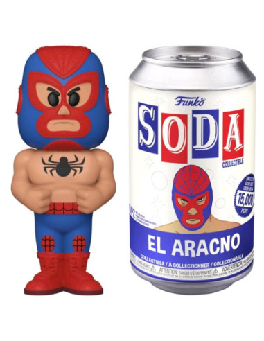 Marvel: Funko Pop! Vinyl Soda - Luchadores - Spider - Man With Chase