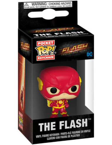 Dc Comics: Funko Pop! Pocket Keychain - The Flash - The Flash (Portachiavi)