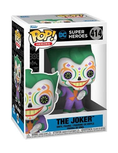 Dc Comics: Funko Pop! Heroes - Super Heroes - The Joker (Vinyl Figure 414)