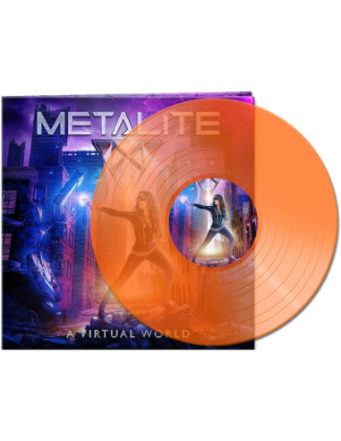 Metalite - A Virtual World (Vinyl Transparent Orange)