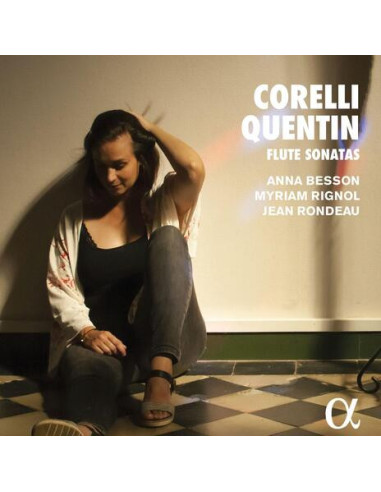 Jean Rondeau, Anna B - Corelli and Quentin: Flute Sonatas - (CD)