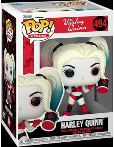 Dc Comics: Funko Pop! Heroes - Harley Quinn - Harley Quinn (Vinyl Figure 494)