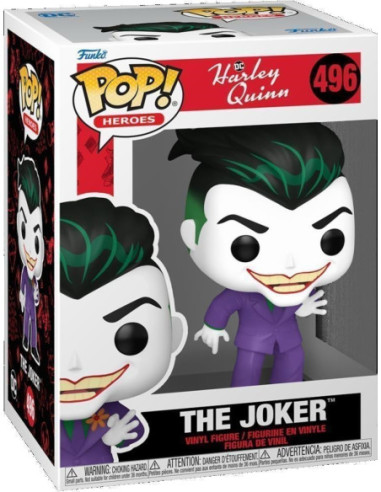 Dc Comics: Funko Pop! Heroes - Harley Quinn - The Joker (Vinyl Figure 496)