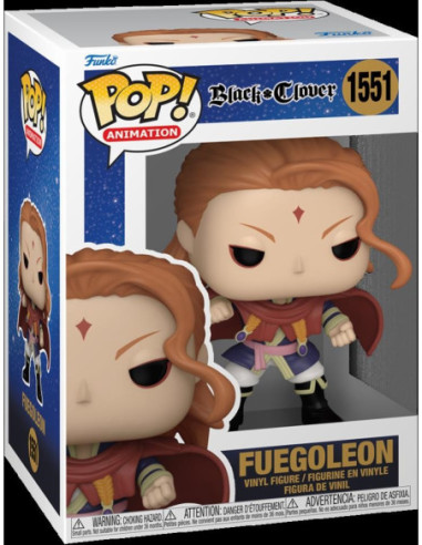 Black Clover: Funko Pop! Animation - Vinyl - Fuegoleon