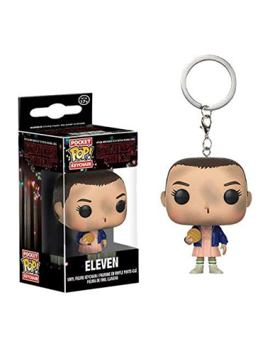 Stranger Things: Funko Pop! Pocket Keychain - Eleven W/Eggo