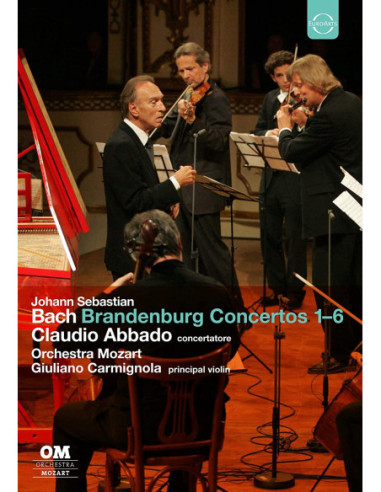 Abbado Claudio and Giuliano Carmignola - Brandenburg Concertos 1-6 (Blu-ray)