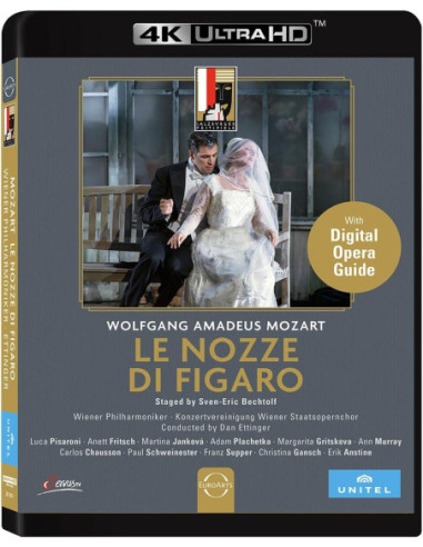 Ettinger-Bechtolf-Wiener Philharmoniker - Mozart Le Nozze Di Figaro (B.Ray Ultra Hd 4K) (Blu-ray)