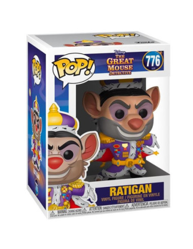 Disney: Funko Pop! - The Great Mouse Detective - Ratigan (Vinyl Figure 776)