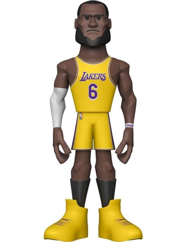 Basketball: Funko Pop! Gold - Nba - Lakers - LeBron James (12) (Premium Vinyl Figure)