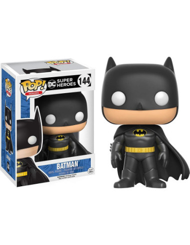 Dc Comics: Funko Pop! Heroes - Dc Super Heroes - Batman (Vinyl Figure 144)