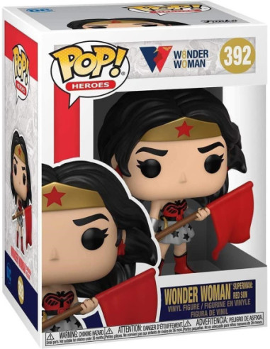 Dc Comics: Funko Pop! Heroes - Wonder Woman - Wonder Woman Superman: Red Son (Vinyl Figure 392)