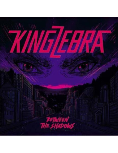 King Zebra - Between The Shadows - Pink Vinyl