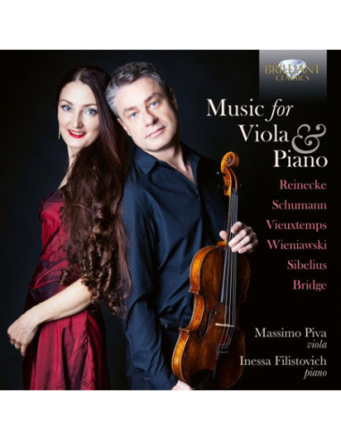 Massimo Piva Viola, Inessa Filistovich Piano - Music For Viola and Piano - (CD)