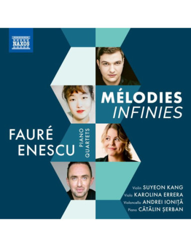 Suyeon Kang, Violin Karolina Errera, Viola - Piano Quartets (Melodies Infinies) - (CD)