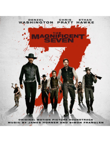 O.S.T. - Magnificent Seven -Hq- - 180Gr. 4Pg. Insert Gatefold 500 Cps On Red Viny Pvc S