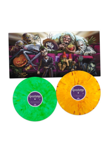 O.S.T. - Elfman Danny - Goosebumps - 180Gr. Neon Green Marble And Orange Marble Vinyl