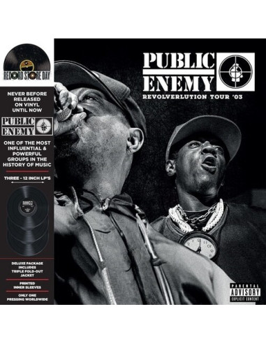 Public Enemy - Revolverlution Tour 2003 (Vinyl Black Limited Edt.) (Rsd 2024)