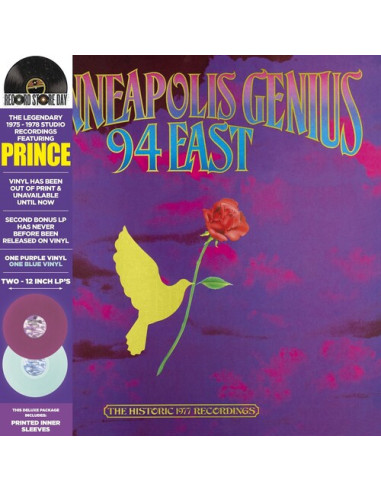 94 East (Feat. Prince) - Minneapolis Genius (Vinyl Purple - Blue Limited Edt.) (Rsd 2024)