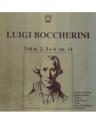 Boccherini Luigi - Trio N.2, N.3, N.4 Op.14