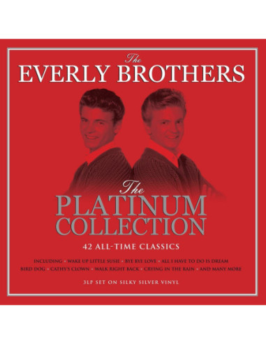 Everly Brothers - Platinum Collection  (3Lp Silver Vinyl)