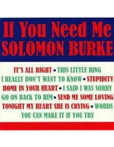 Burke Solomon - If You Need Me sp