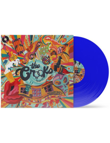 Crooks - Mediacracy - Lp 180 Gr. Blue Vinyl