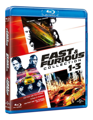 Fast & Furious Tuning Collection (3 Blu-Ray)