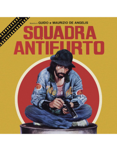 O. S. T. -Squadra Antifurto (Guido and Maurizio De Angelis) (Vinyl Amber Transparent Limited Edt.)