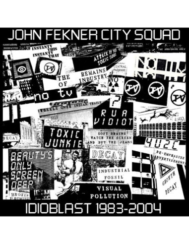 John Fekner City Squ - Idioblast 1983-2004 - (CD)