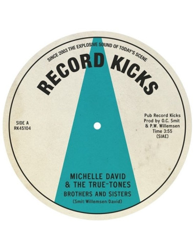 David Michelle and The True-Tones - Brothers And Sisters That Is You (7p)