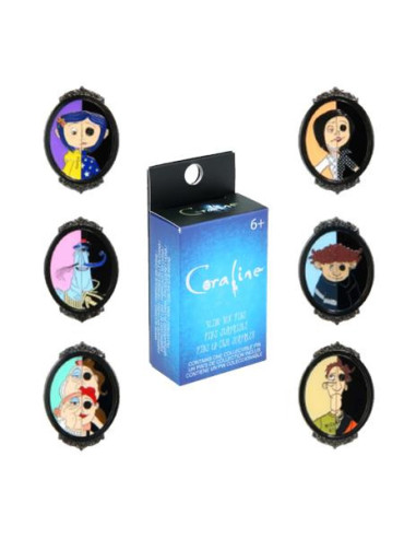 Coraline: Funko - Split Portrait Blind Box Pins