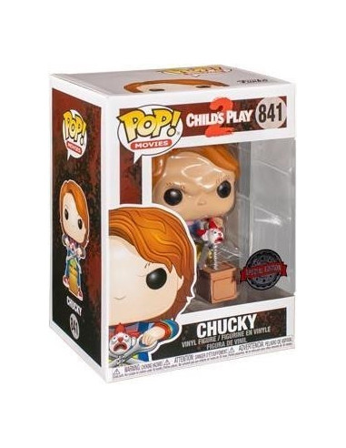 Child's Play: Funko Pop! Movies - Chucky With Buddy and Giant Scissors (Vinyl Figure 841)