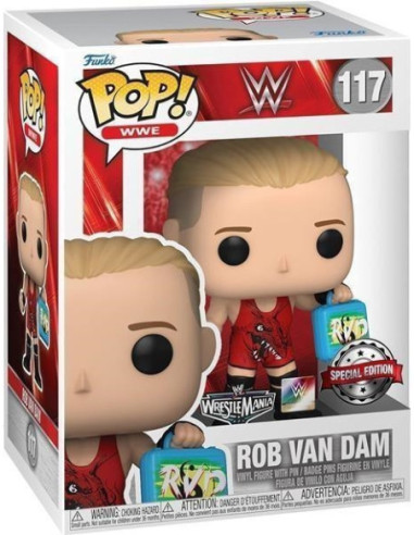 Wrestling: Funko Pop! and Pin - Wwe - Wm Robvandam W/Mitb