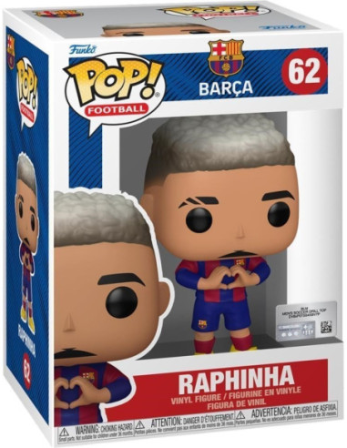 Barcelona: Funko Pop! Football - Raphinha (Vinyl Figure 62)