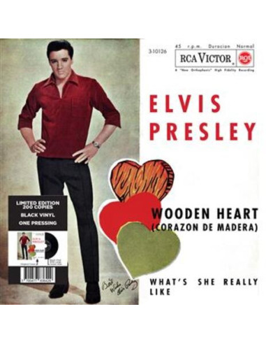 Elvis Presley - Ep Tranger N 10 - Wooden Heart (Spain)