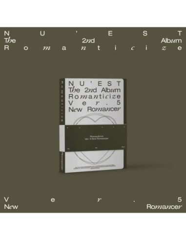 Nu'Est - The 2Nd Album Romanticize - New Romancer - (CD)