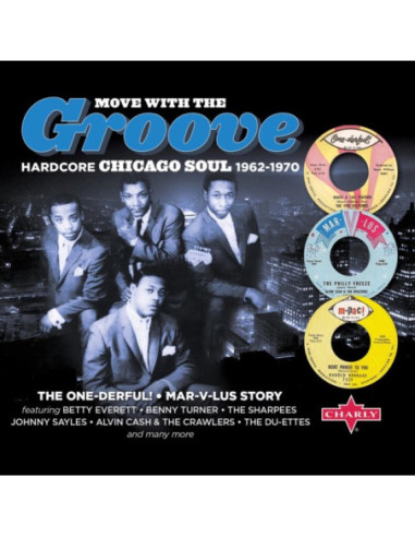 Compilation - Move With The Groove (Hardcore Chicago Soul 1962-1970) (Deluxe Digibook) - (CD)