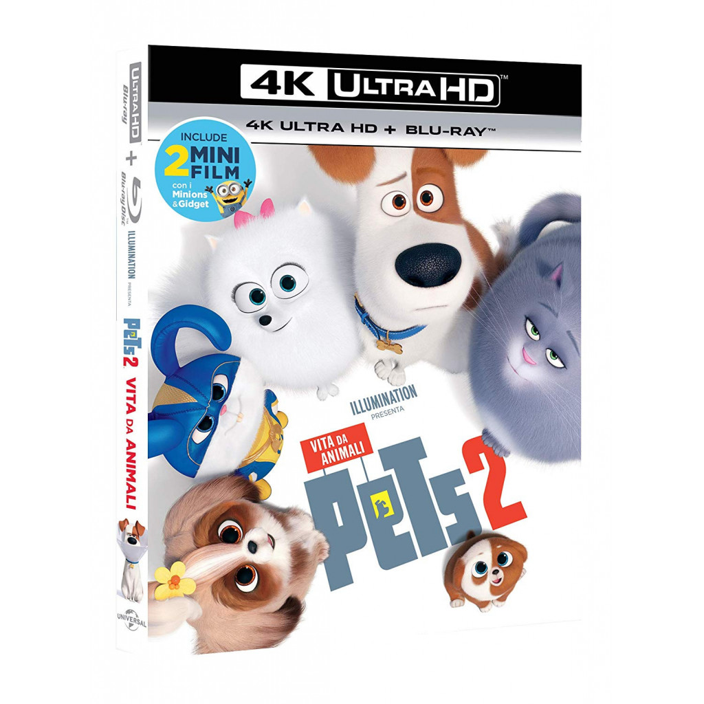 Pets 2 - Vita Da Animali (4K Ultra HD + Blu Ray)