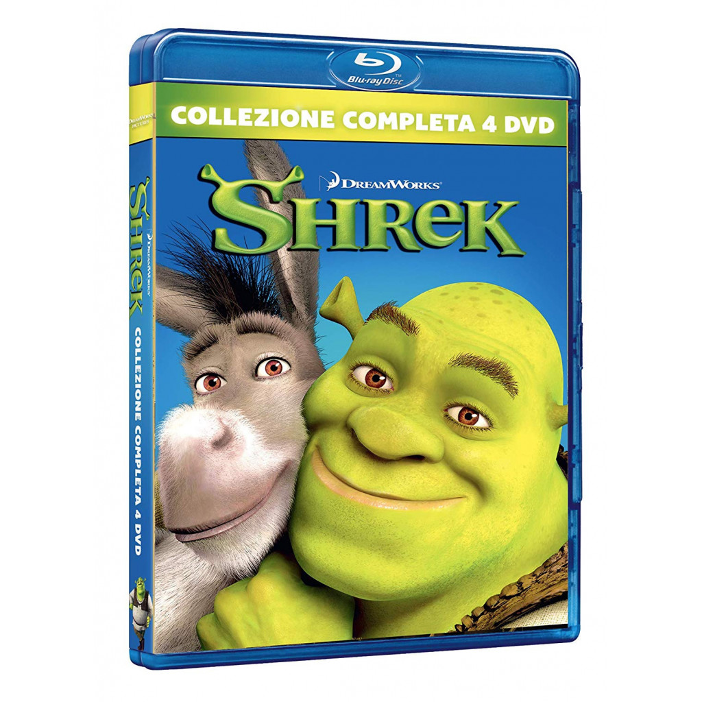 Shrek 1- 4 Collection (4 Blu Ray)