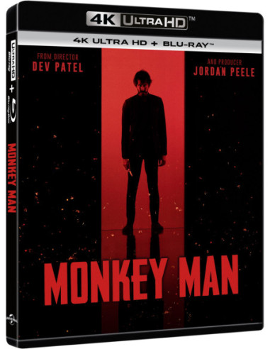 Monkey Man (4K Ultra Hd-Blu-Ray)