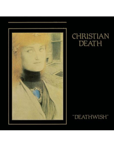 Christian Death - Deathwish (Red and Gold Splatter)