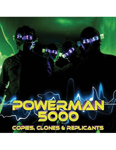 Powerman 5000 - Copies Clones and Replicants - Green/Black Splatter