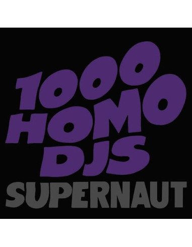 1000 Homo Djs / Ministry - Supernaut (Magenta)