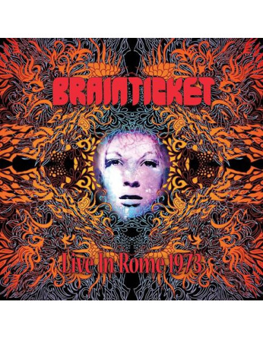 Brainticket - Live In Rome 1973 - Red/Yellow Splatter