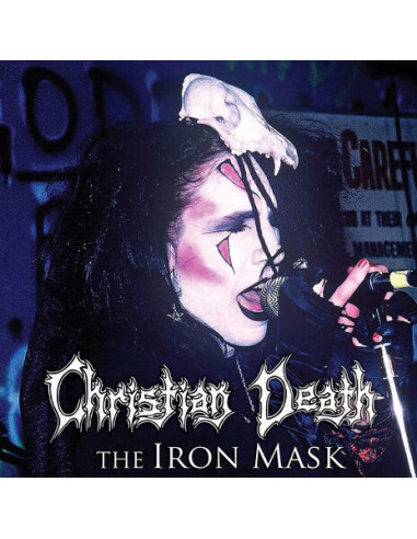 Christian Death - Iron Mask - Silver/Purple Splatter