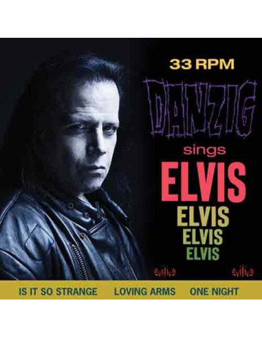 Danzig - Sings Elvis - Purple/Yellow Haze