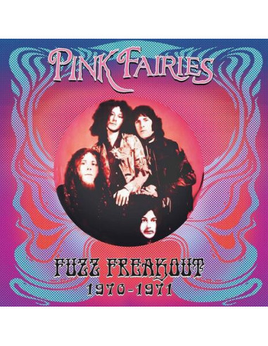 Pink Fairies - Fuzz Freakout 1970-1971 - Blue/Pink/Black Splatter