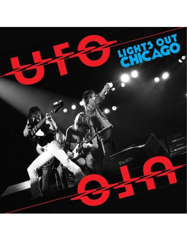 Ufo - Lights Out In Chicago - Red/Black Splatter